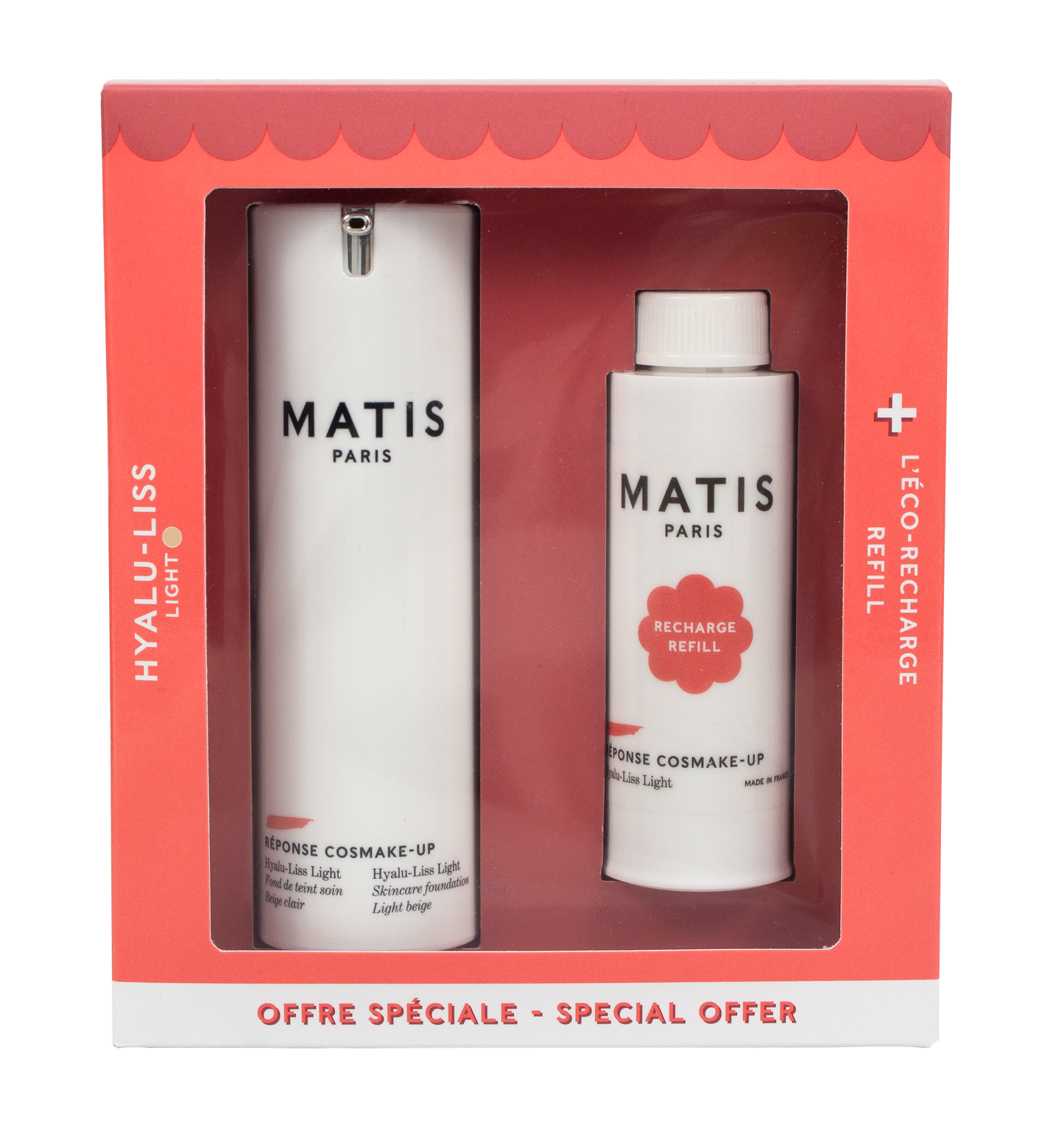 Réponse Cosmake-up REFILL HYALU-LISS Light REFILL - Skincare foundation - medium beige